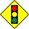 W3 3S signal ahead symbol